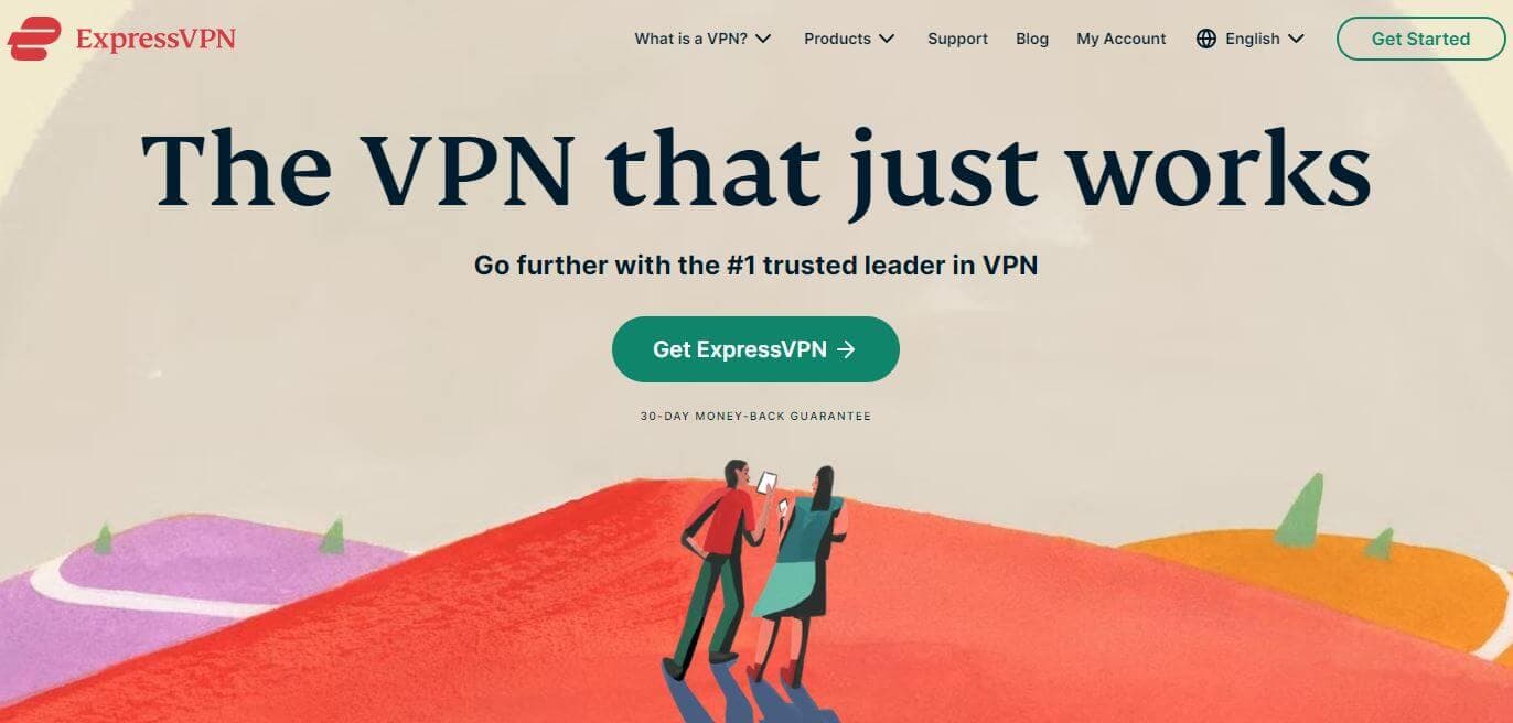 ExpressVPN is a trusted VPN provider with a money back guarantee