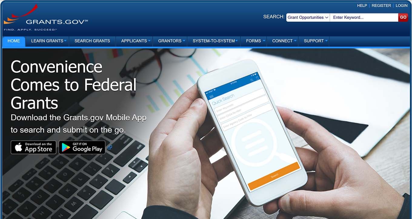 Find federal grants with this database of funding opportunities