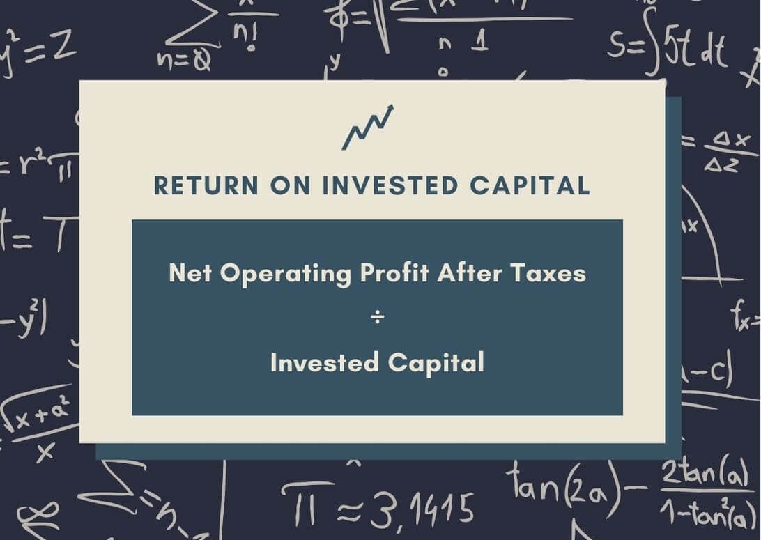 ROIC looks at how efficient a company is in turning its financing into profit