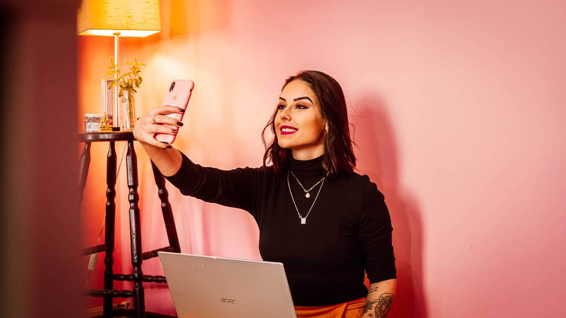 Build an audience as a side hustle by consistently sharing quality content
