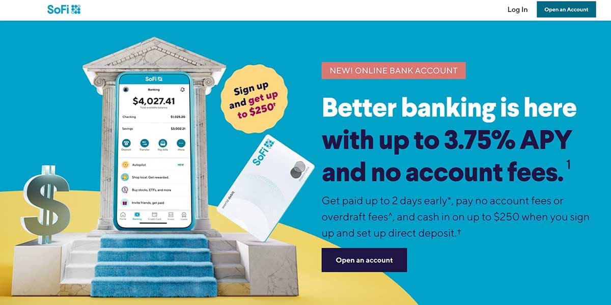 Sofi savings accounts with compound interest