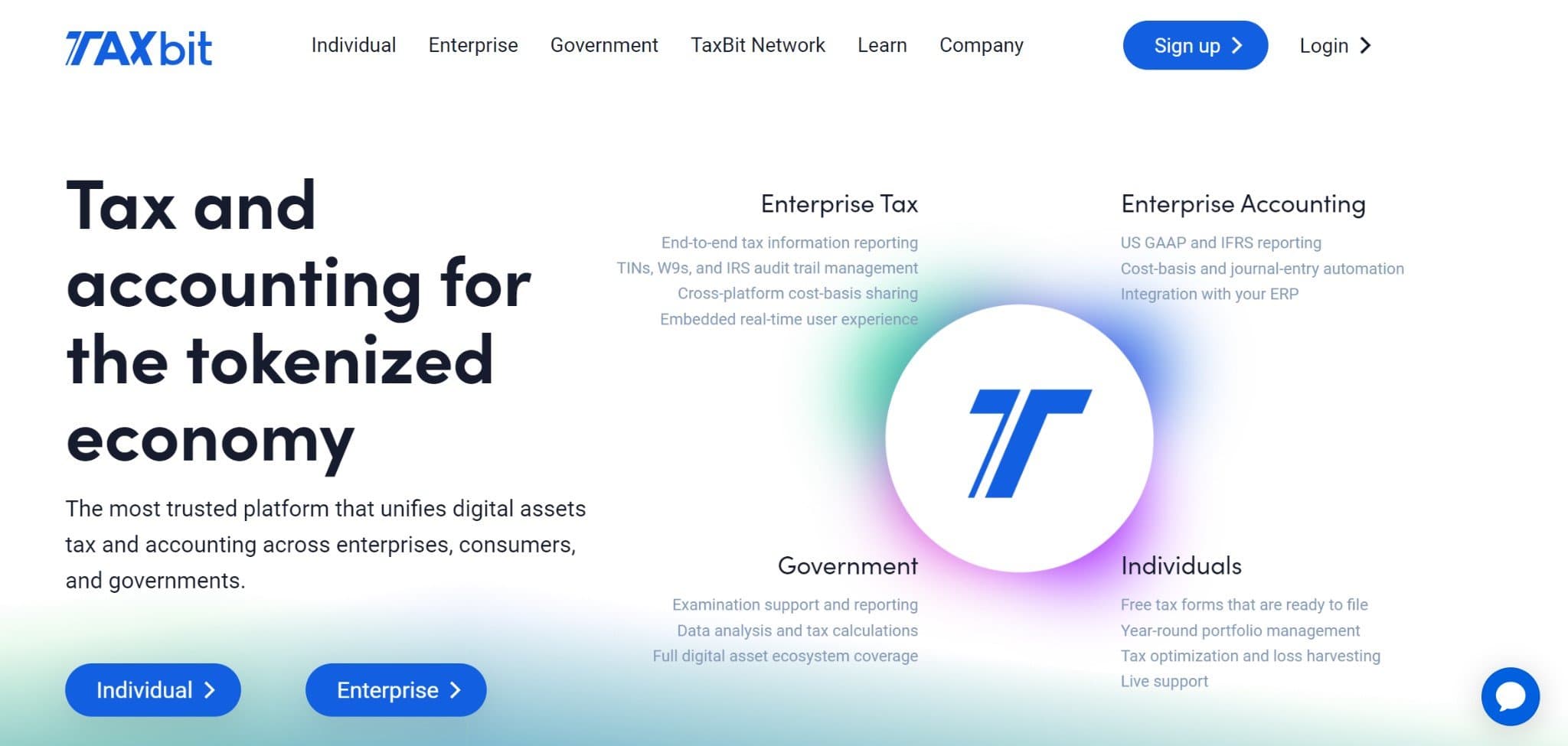 Tax Bit home page