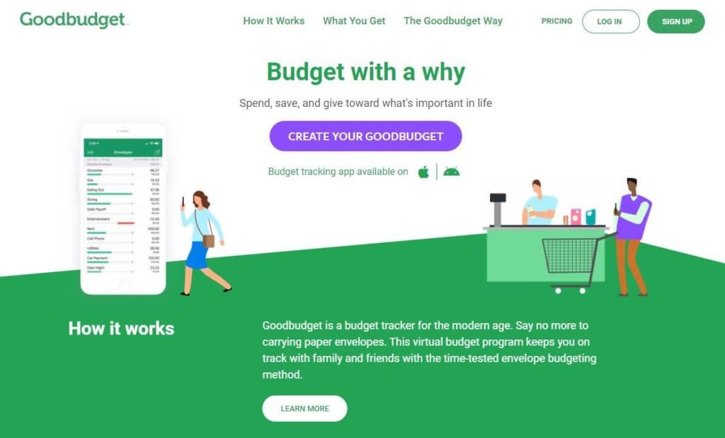 Goodbudget is ideal for creating and maintaining a household budget