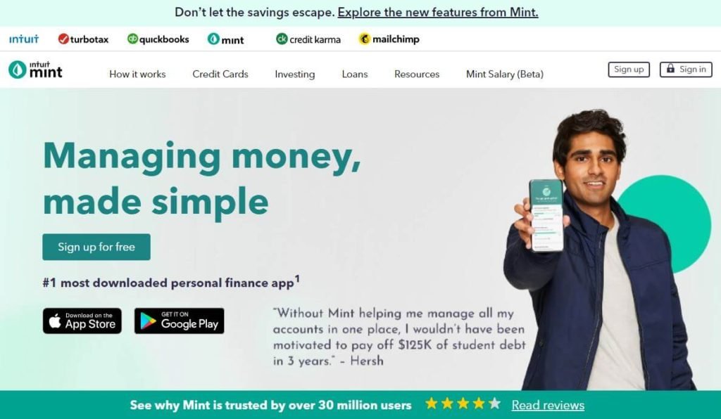 Mint is the best all around budgeting app for beginners