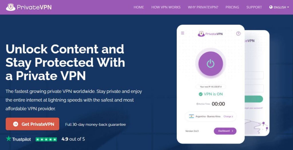 Unlock content and stay protected with a private VPN