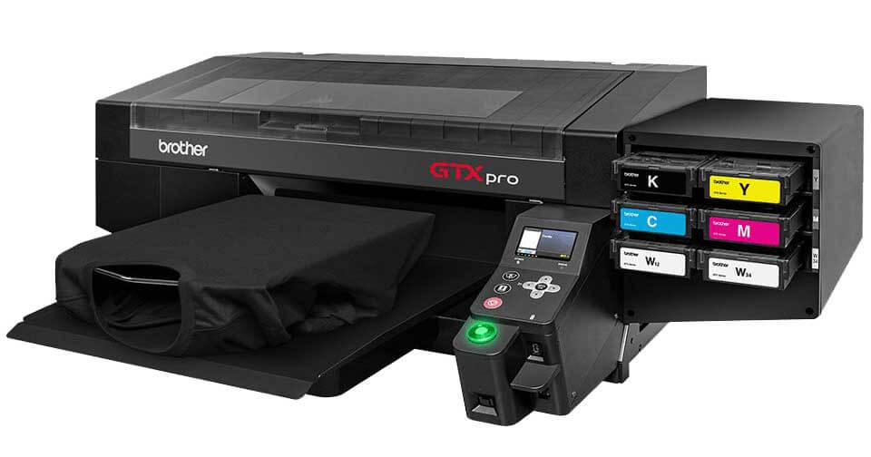 The Brother GTX Pro is the overall best DTG printer for small business use