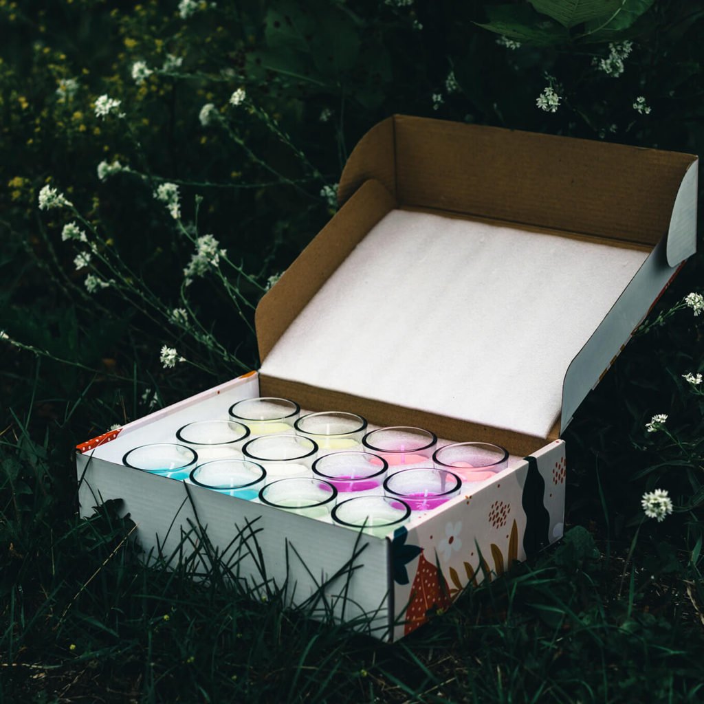 To start a candle business you need beautiful branded packaging