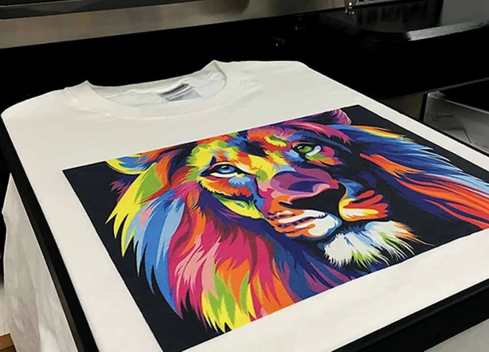 DTG printing is great for small production runs and designs with many colors