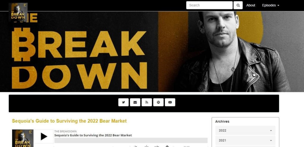 The Breakdown is the best crypto podcast for daily updates on the cryptocurrency world