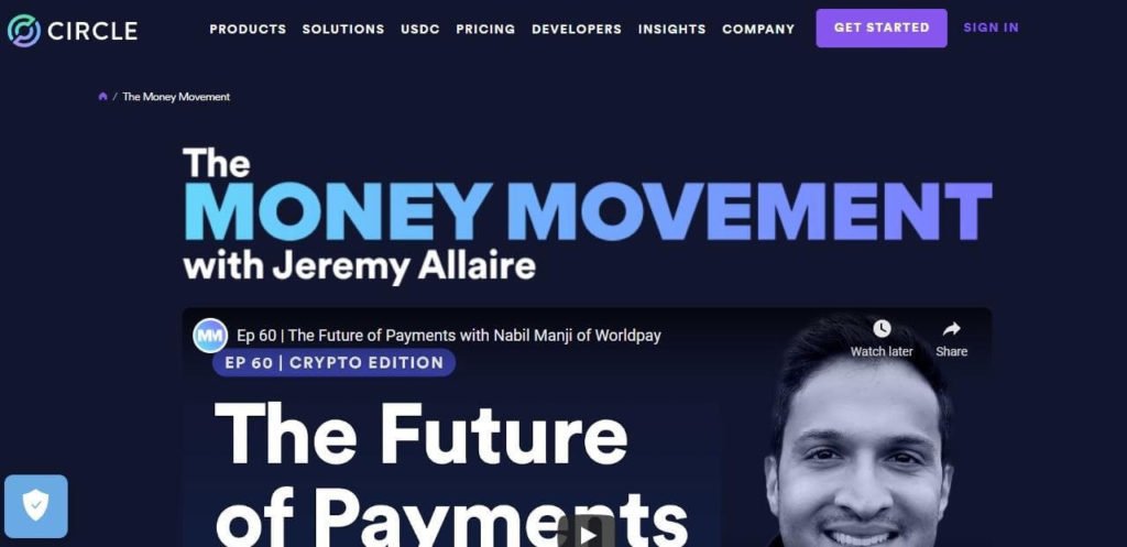 The Money Movement is hosted by a cofounder of the USDC stablecoin and covers the latest in crypto news
