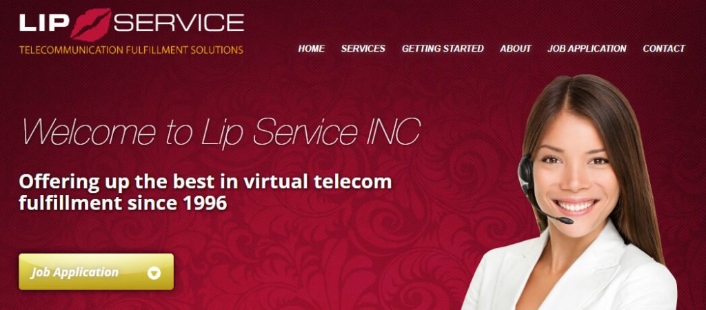 Lip Service is an adult oriented chat service that pays well
