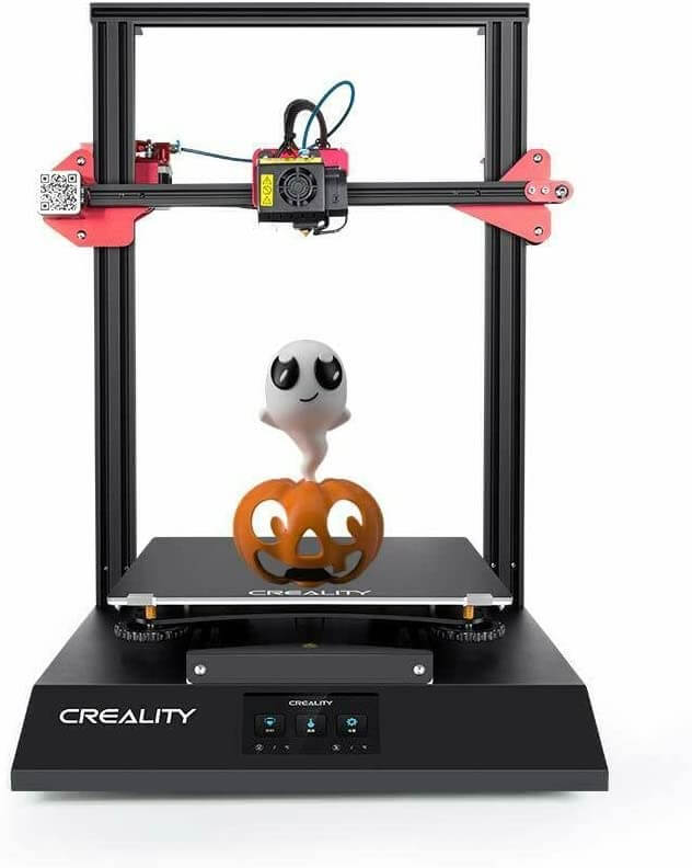 The Creality has a huge 3D printing workspace but does not sacrifice on precision