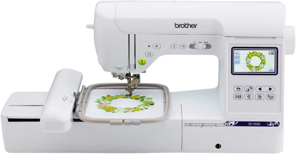 The Brother SE1900 is our overall best embroidery machine for home business owners