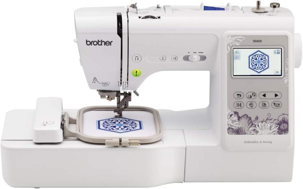 Brother SE600 sewing and embroidery combination machine