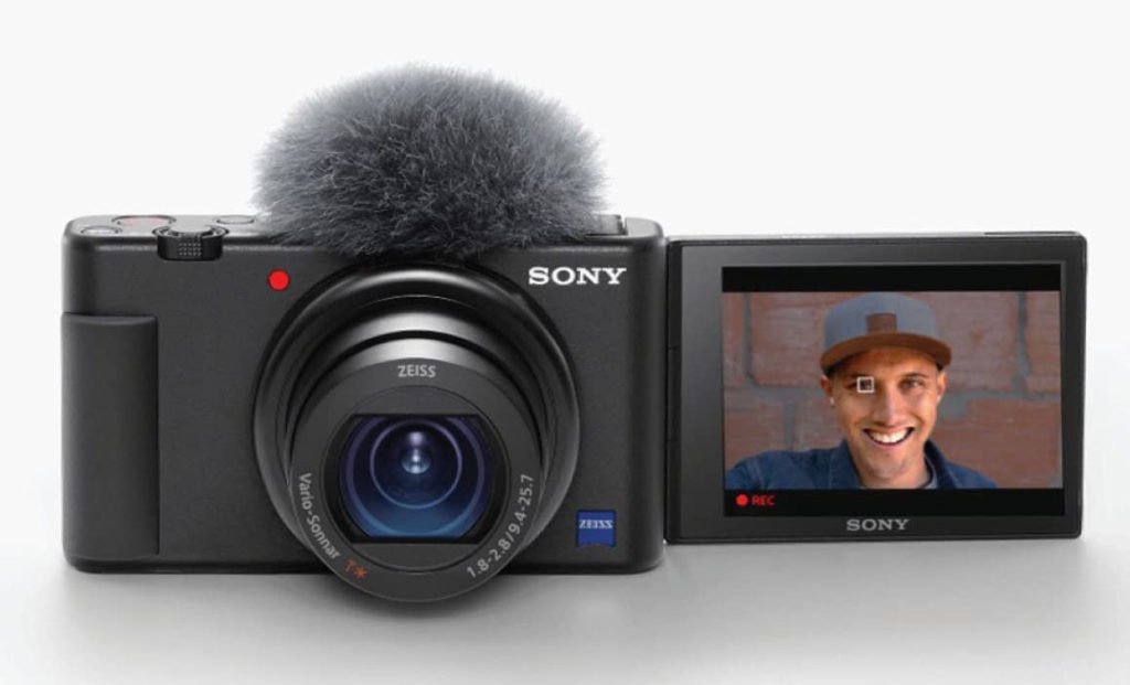 The Sony ZV1 is an excellent 4K camera for starting a YouTube channel