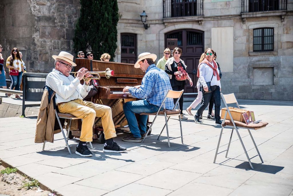 Busking is a great way to make money quickly if you have a special talent 