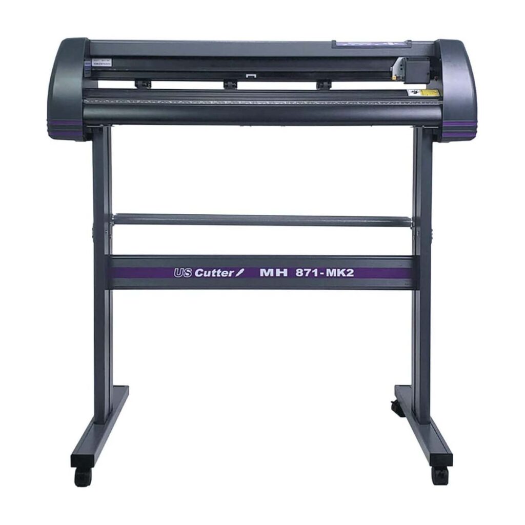 The USCutter MH vinyl cutters are the most affordable machines for large jobs