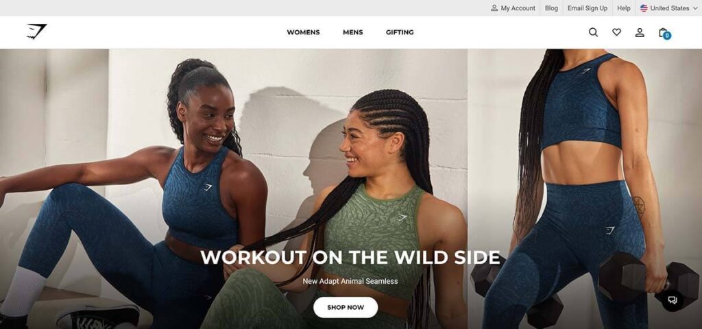 Gymshark is a leading ecommerce apparel brand in the fitness space