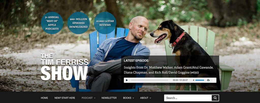 Tim Ferriss is a bestselling author, prolific investor, and excellent podcast host