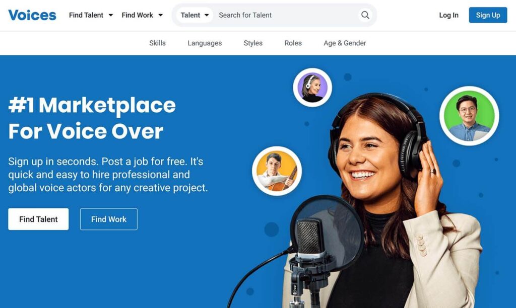 voices marketplace for audiobooks