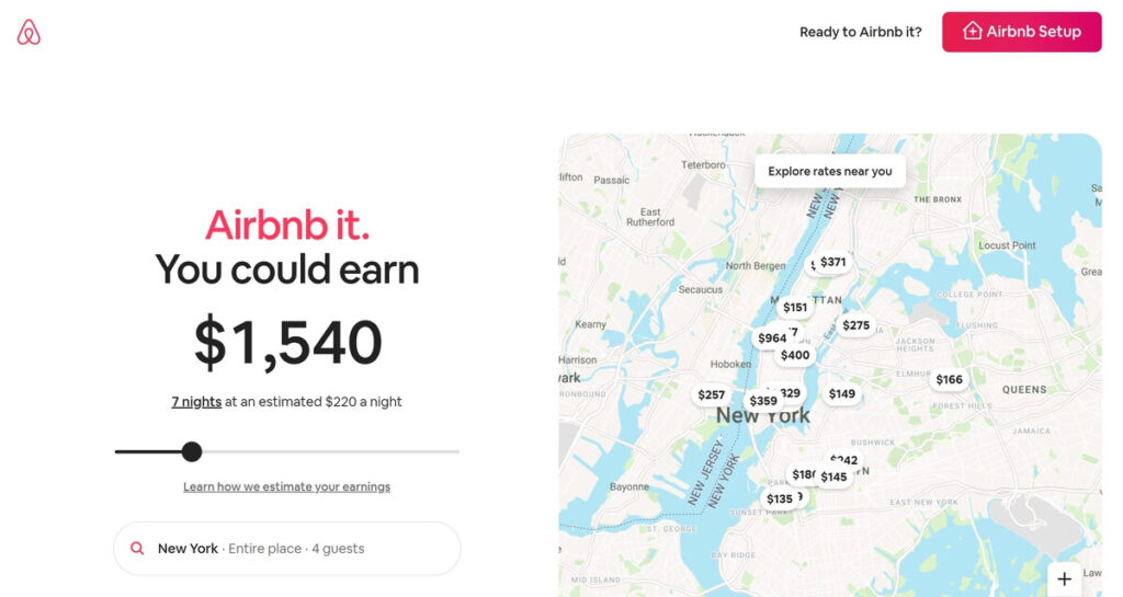 Airbnb is an incredible side hustle app if you have an extra bedroom, apartment, or house