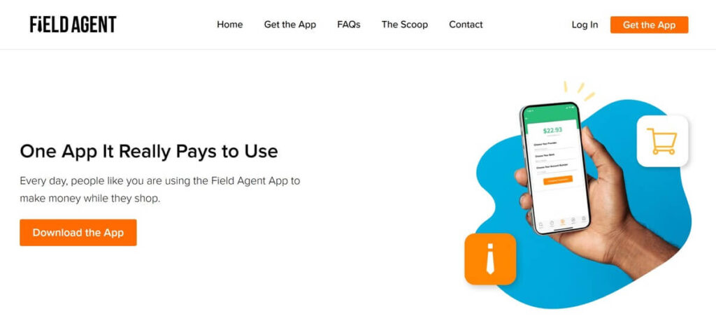 Field Agent is a powerful side hustle app for mystery shopping and testing new products