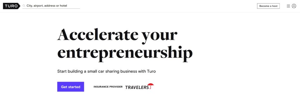 Accelerate your entrepreneurship with Turo by starting a car sharing side hustle