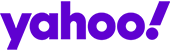 Yahoo logo in purple