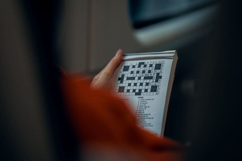 Crossword puzzles are a great example of low content books