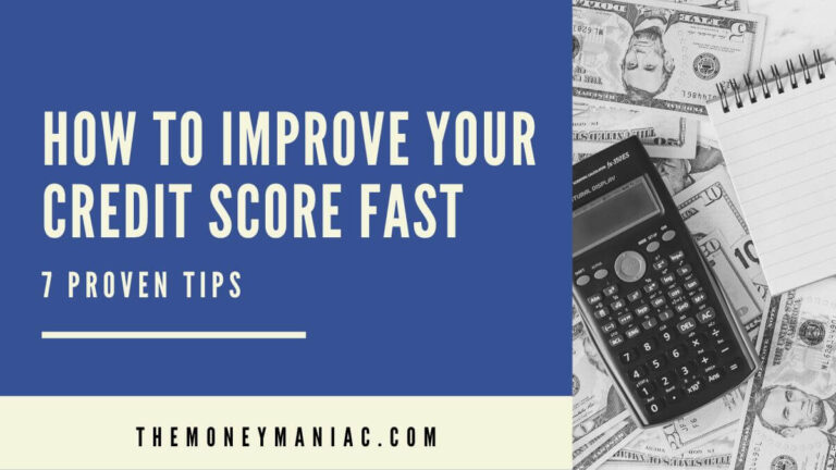 How to improve your credit score fast with 7 tips